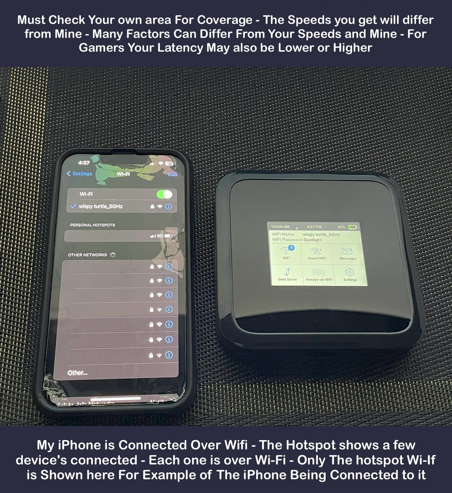 Netgear 5G Hotspot | Visible Wireless Unlimited Internet | 2 Free Months